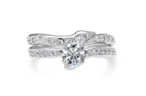 「エクセルコダイヤモンド」の婚約指輪と結婚指輪のセット