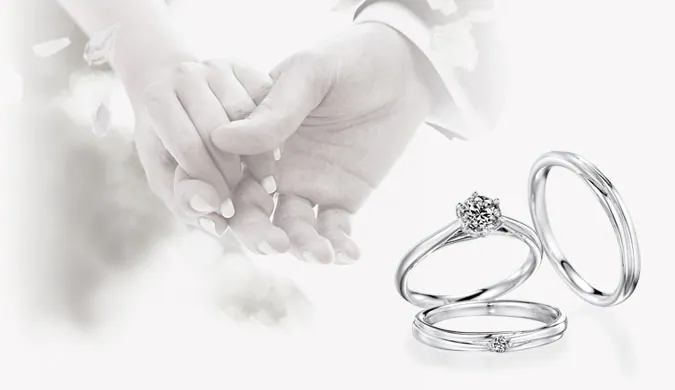 「銀座ダイヤモンドシライシ」の婚約指輪