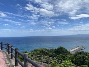 鳥取県のプロポーズスポットとして人気の魚見台