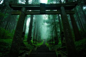 熊本県でプロポーズスポットとして人気の上色見熊野座神社