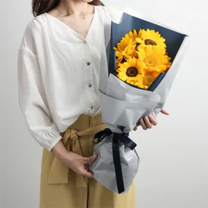 ヒマワリの花束