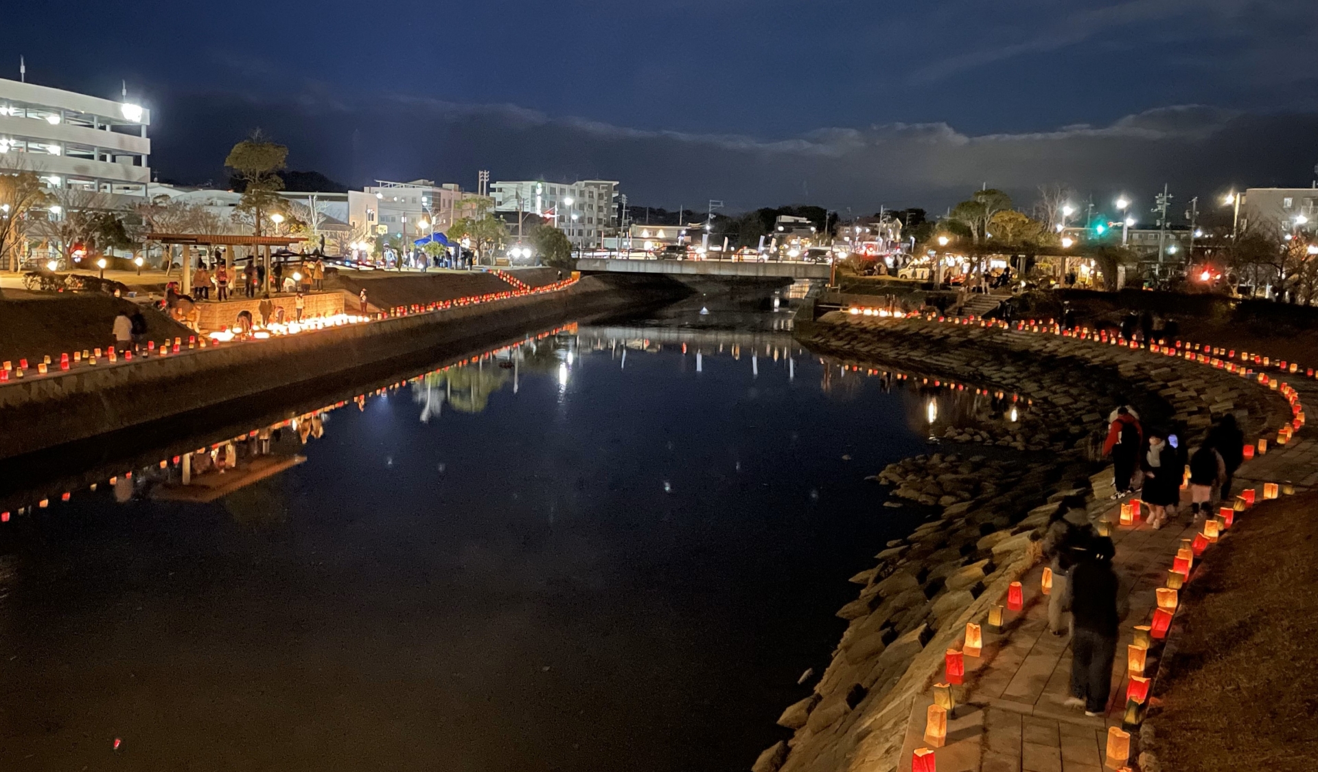 山口県で人気のプロポーズスポットの夜景