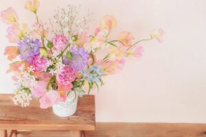 プロポーズのプレゼントに最適なスイートピーの花束